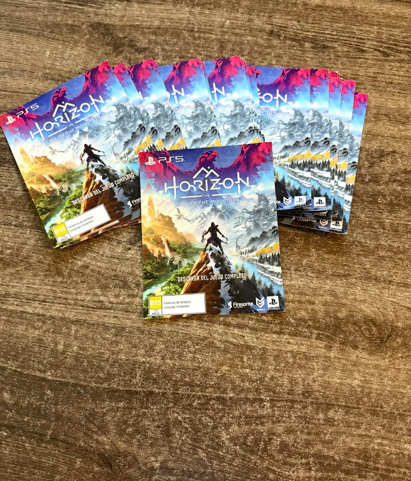 Horizon Call of the Mountain PSVR2 Game Code NEW (UNSCRATCHED)