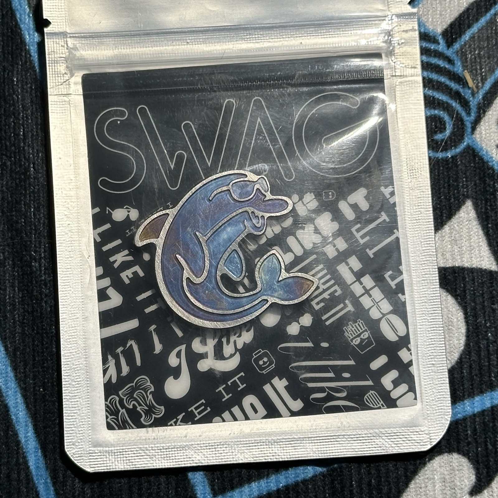 Swag Golf Torched Flipper ball marker NIB