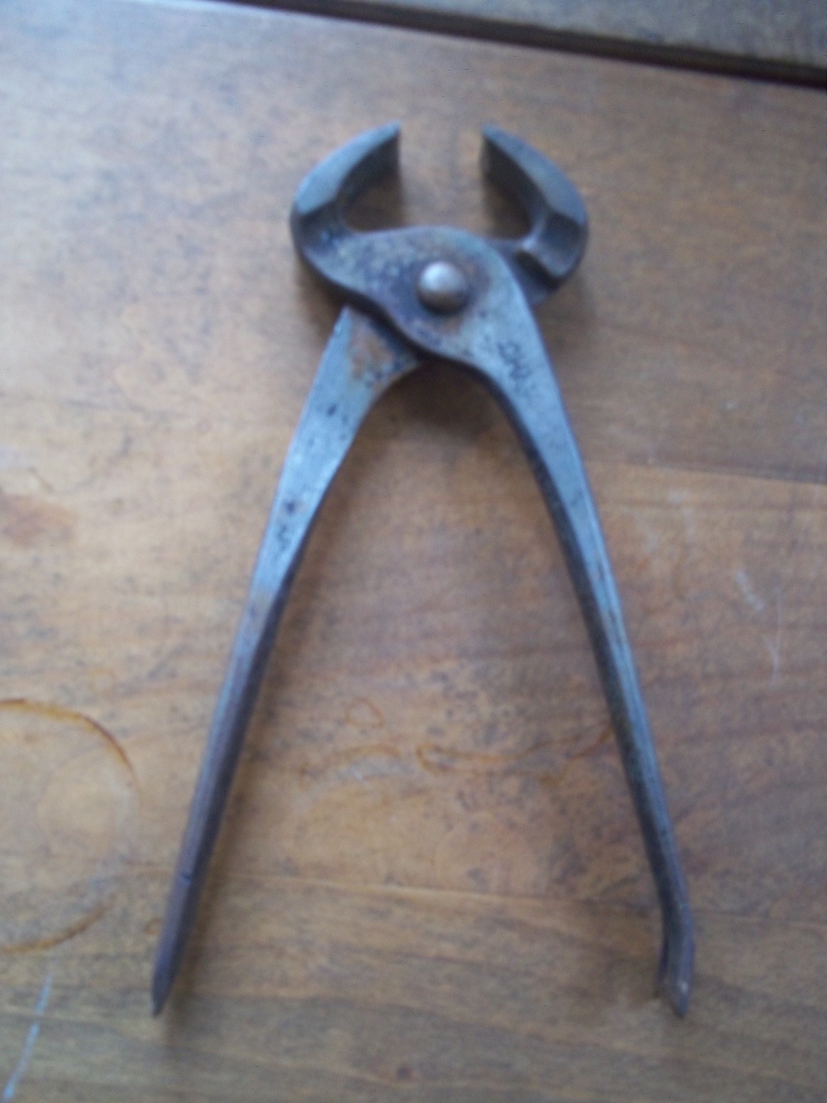 Vintage Champion Dearment Nippers/nail Puller Blacksmith Farrier Pliers 8"