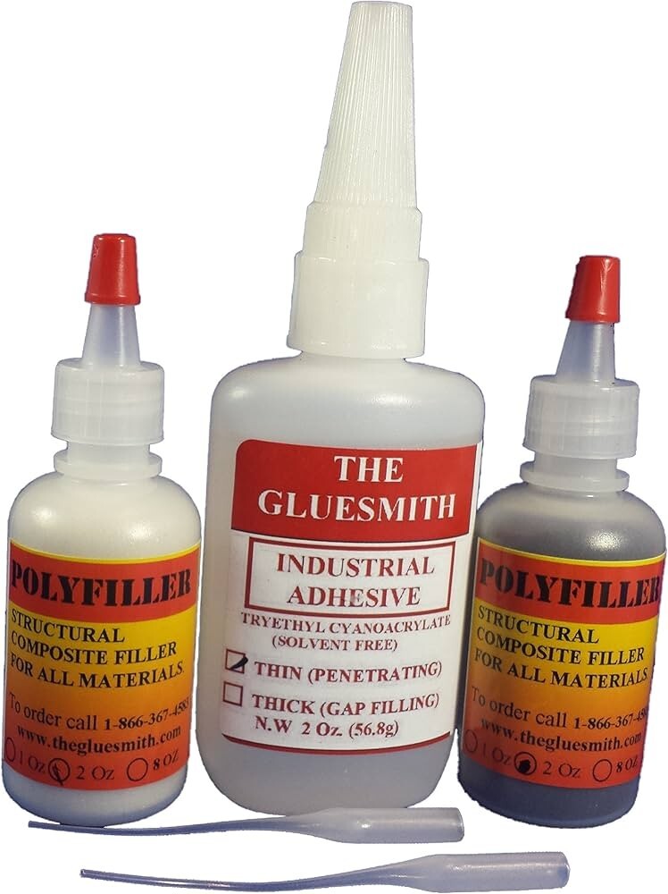 Extra Large Plastic Repair Glue And Filling Powders Its Super Glue On Steroids!