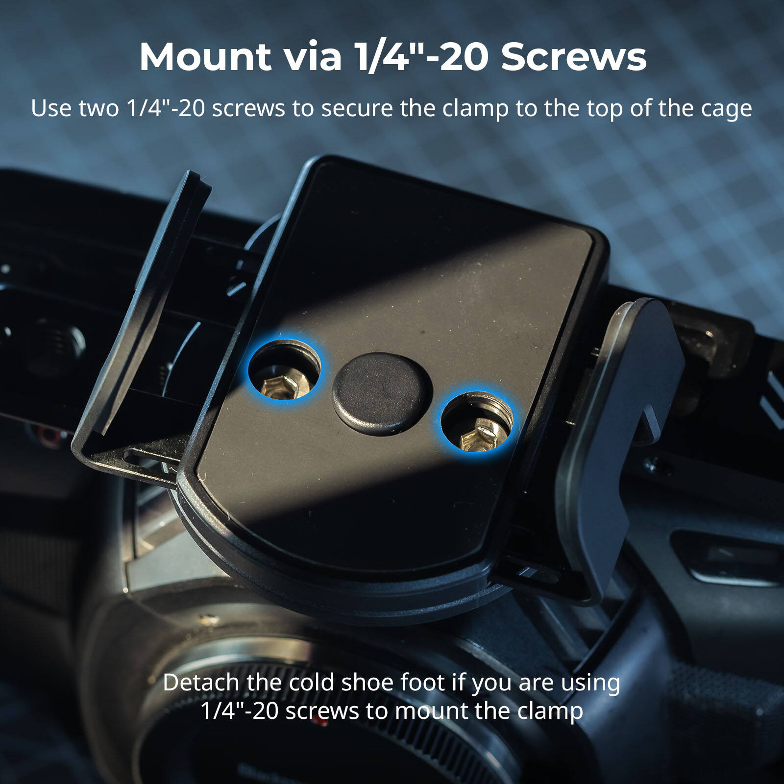 SmallRig Universal Mounting Clamp for External SSD, for Samsung T5/T7 SSD 5196