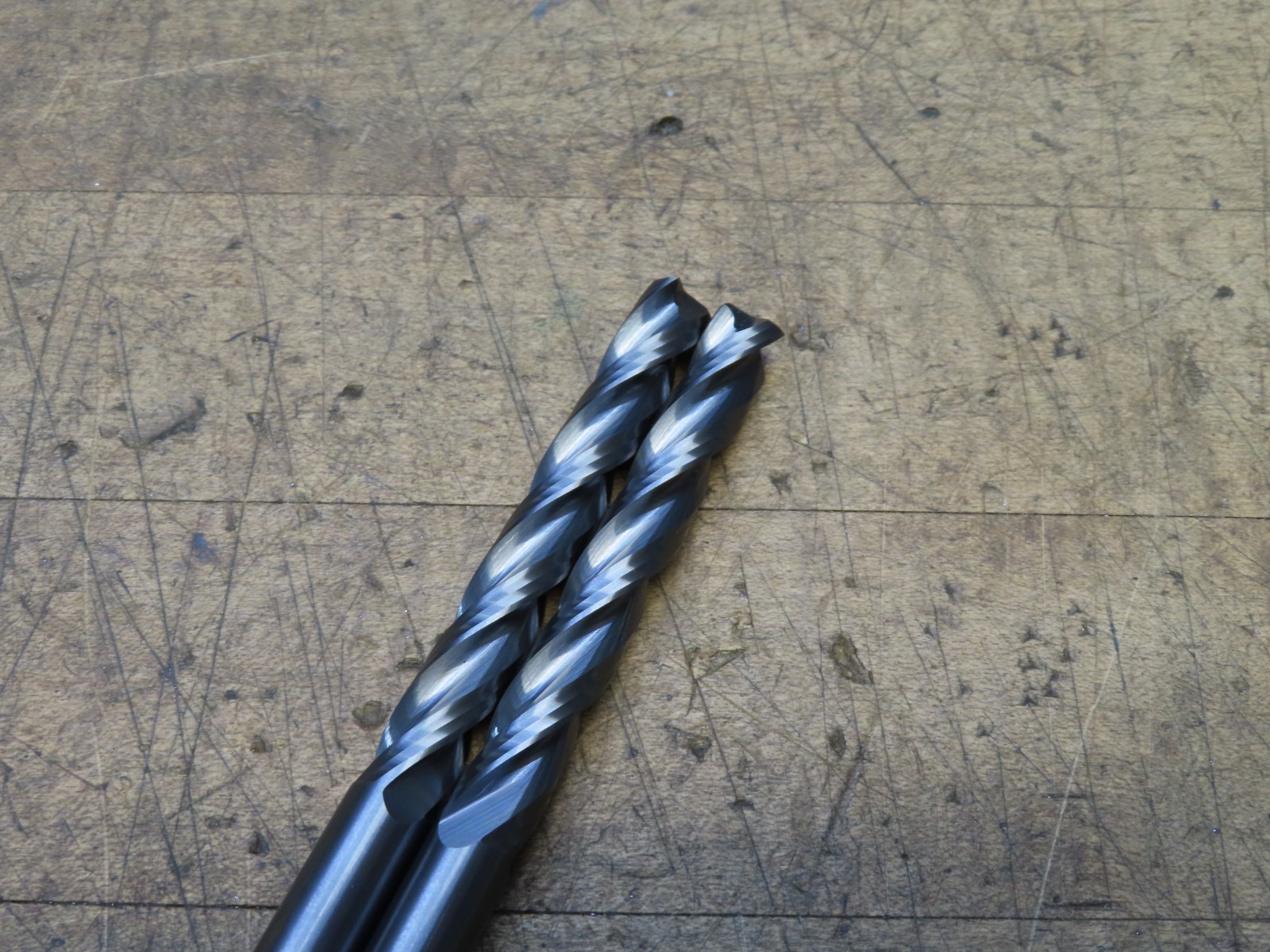 1 NEW CJT Durapoint 23/64" 3 flute solid carbide drills 0.3594"