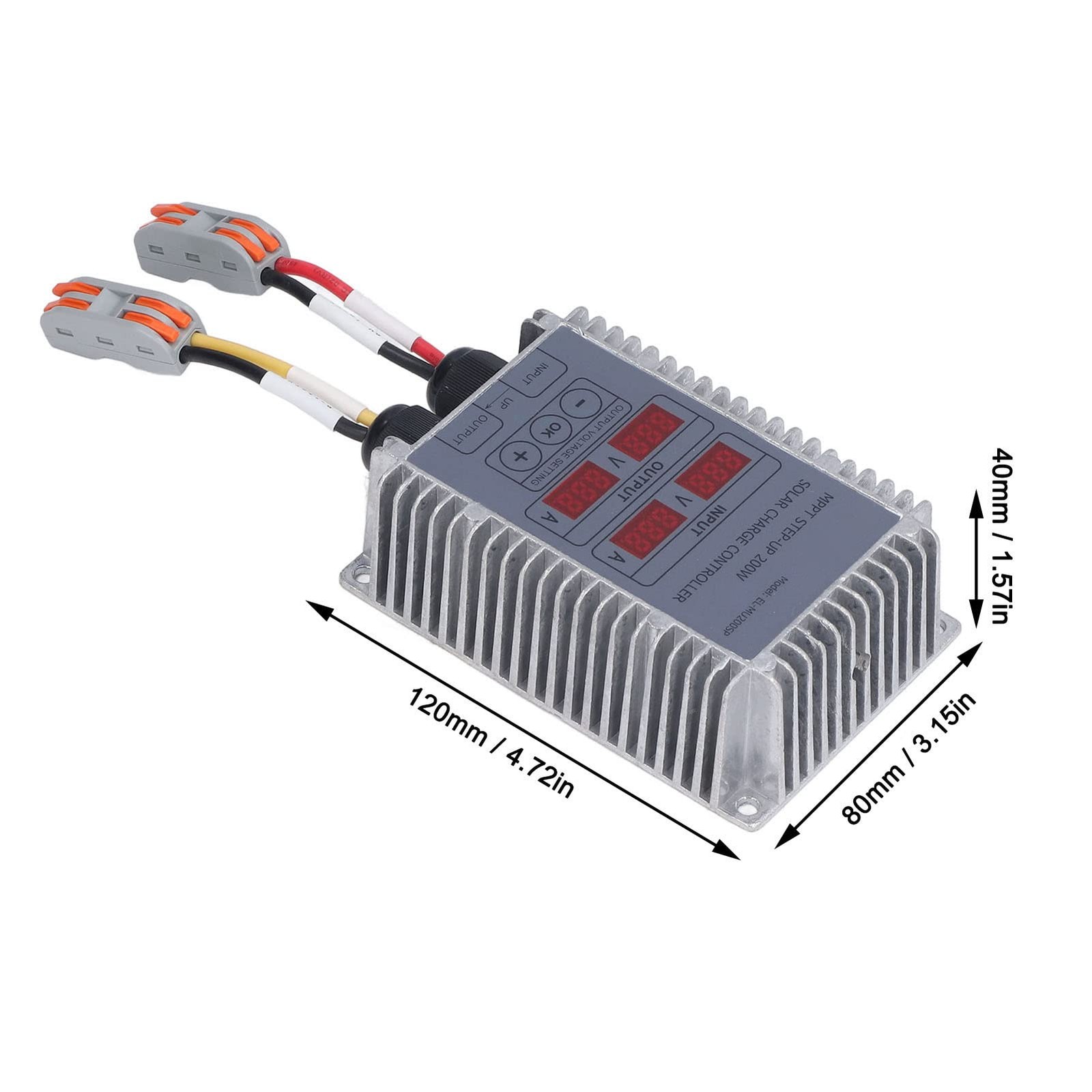 Diydeg Solar Controller Boost Mppt 2485V Voltage Led Display Adjustable Solar