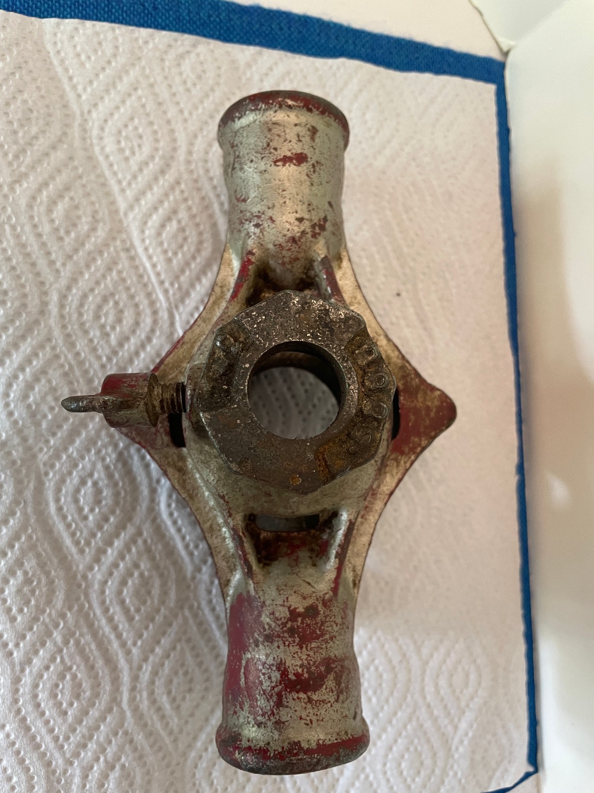 Greenfield No. 1 Pipe Threader w/ Dies Vintage USA