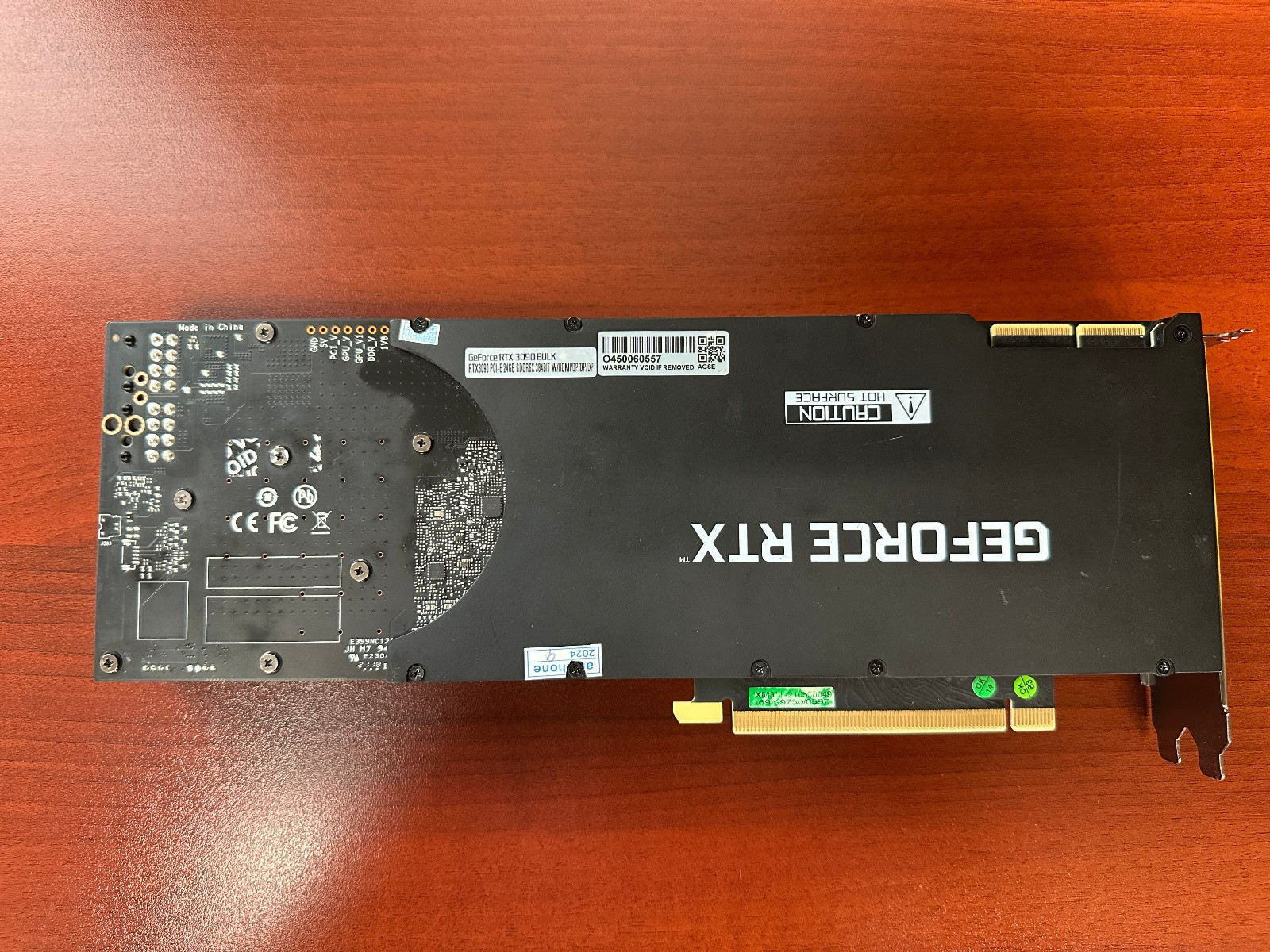 GALAXY GEFORCE RTX 3090 24G Turbo AI Deep Learning GPU NVIDIA AMPERE Blower
