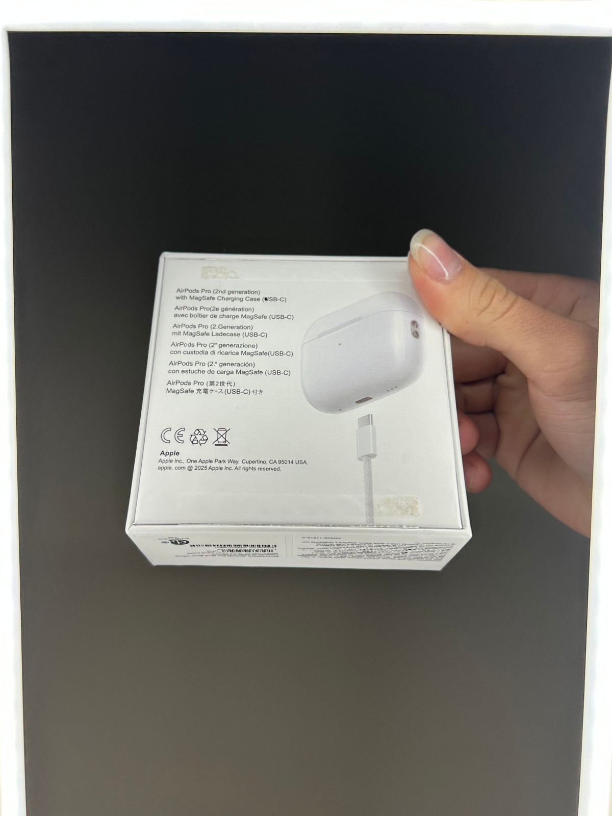 Apple AirPods Pro 2nd Generation A3048 USB-C MagSafe Case Serial