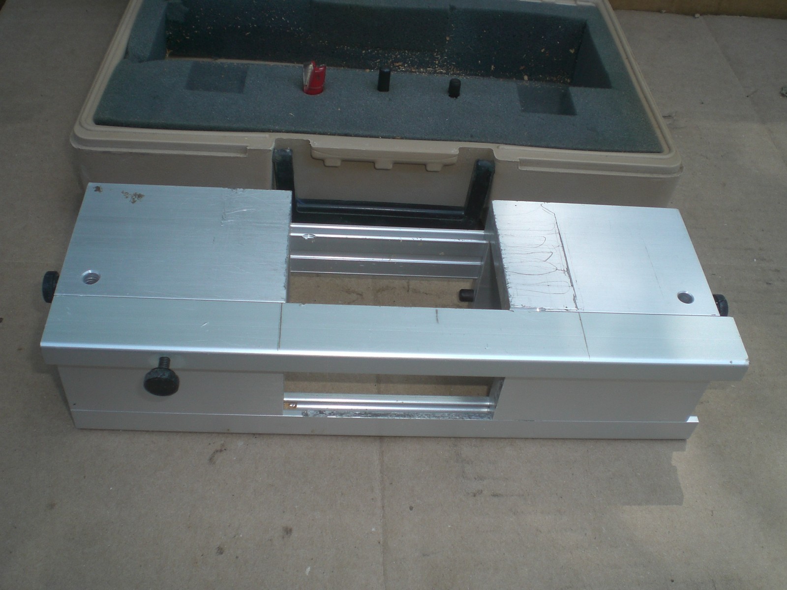 Hinge-Mate HM-1100 Door Hinge Template Jig Precision Tools Inc USA