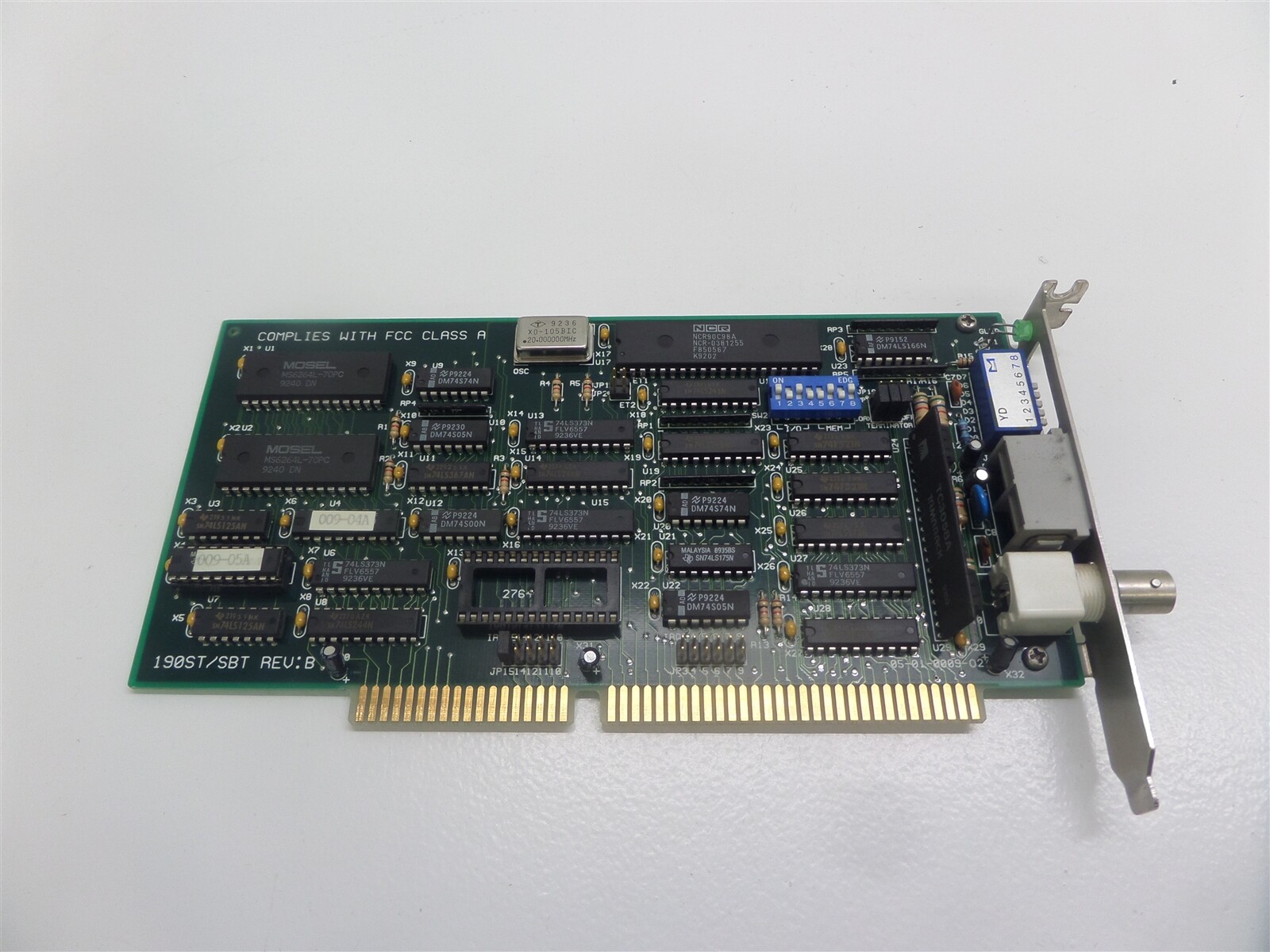 Vintage Arcnet 190SBT Network Card Rev B