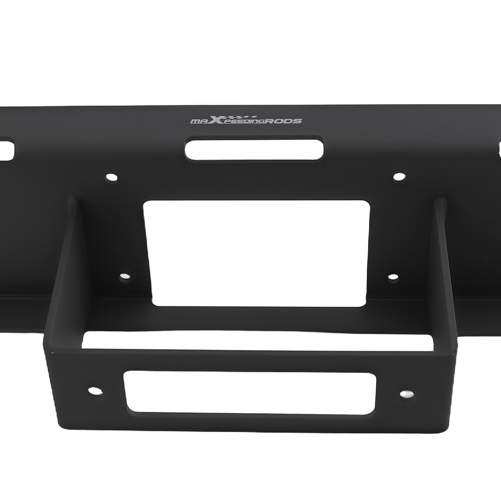 Black Winch Mounting Plate for GMC Sierra 1500 Silverado 1999-2007