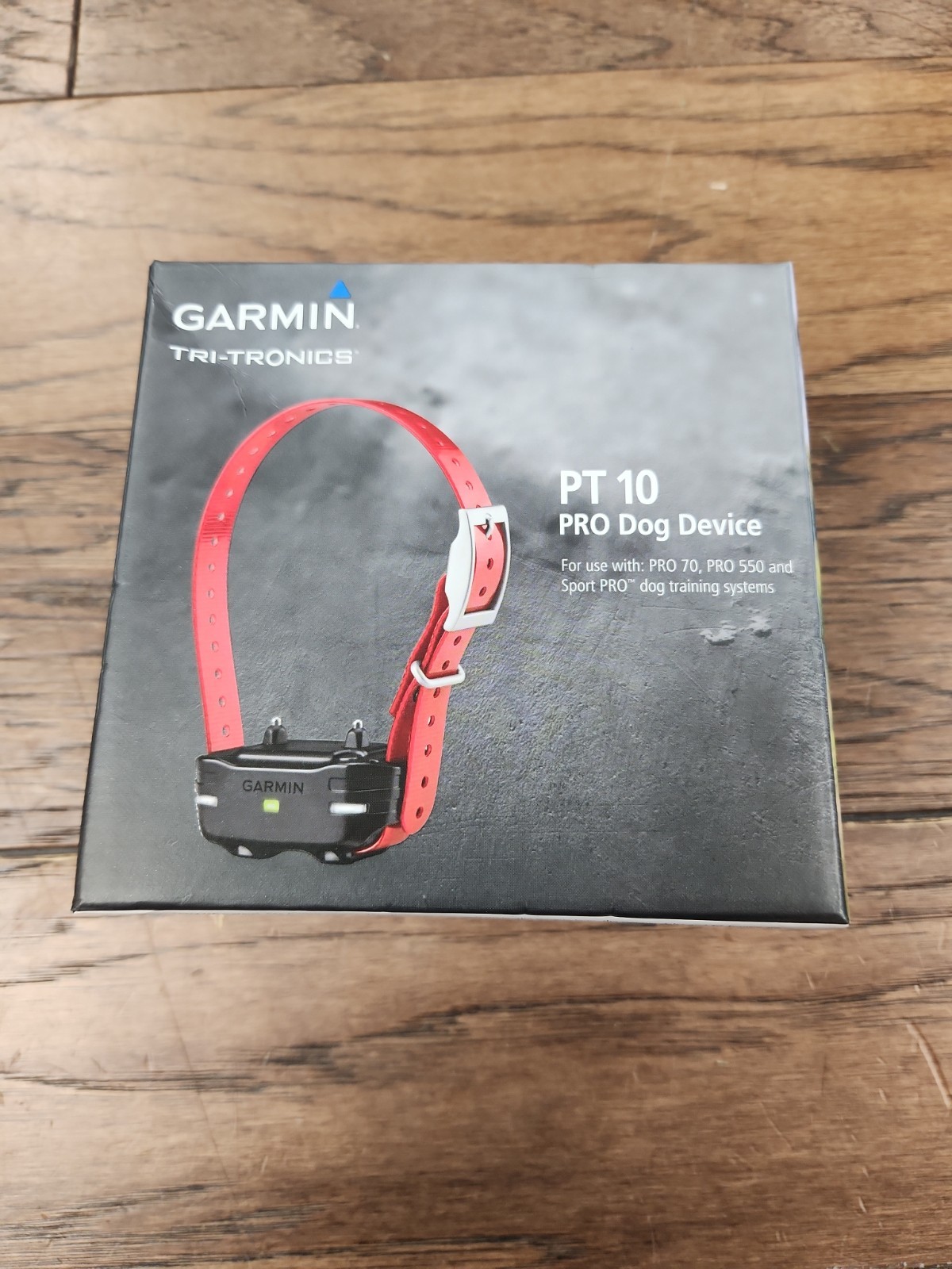 Garmin PT10 Additional Dog Device Red Collar Strap - Sport PRO, PRO 70, PRO 550