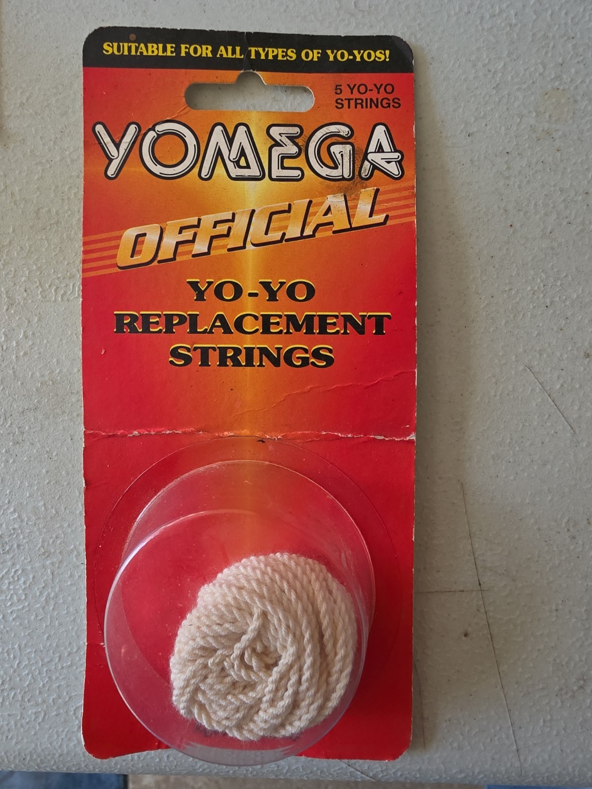 Yomega Yo-Yo YoYo Replacement Strings-4 STRINGS - NEW SEALED PACKAGE