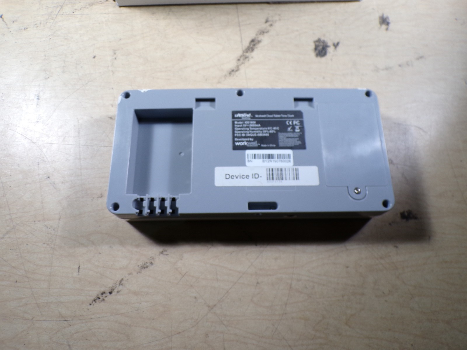 X5 UATTEND GB1000 TIME CLOCK