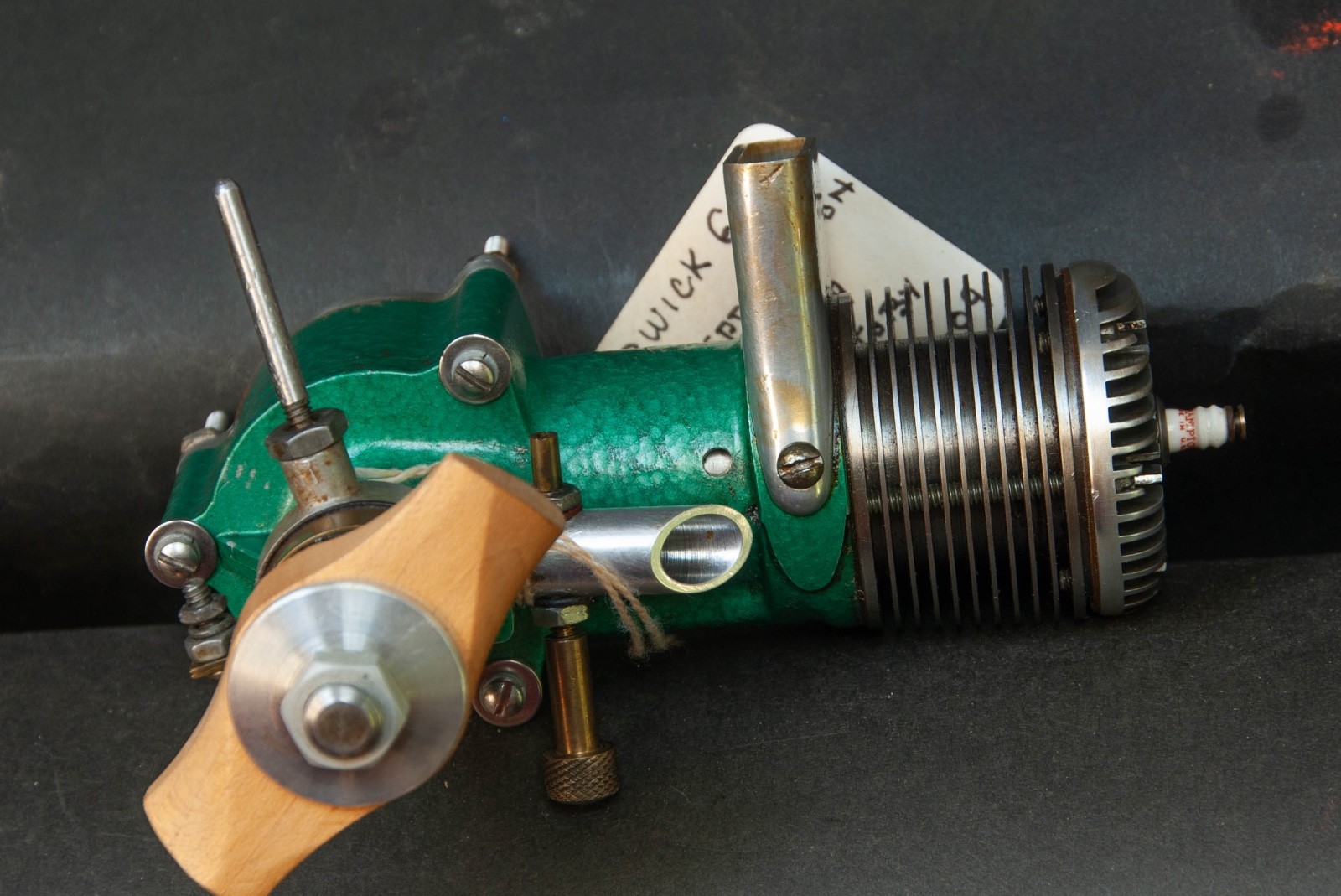 Vintage K&M ORWICK .64 Model Airplane Engine, TOBY BLIZZARD PHOENIX