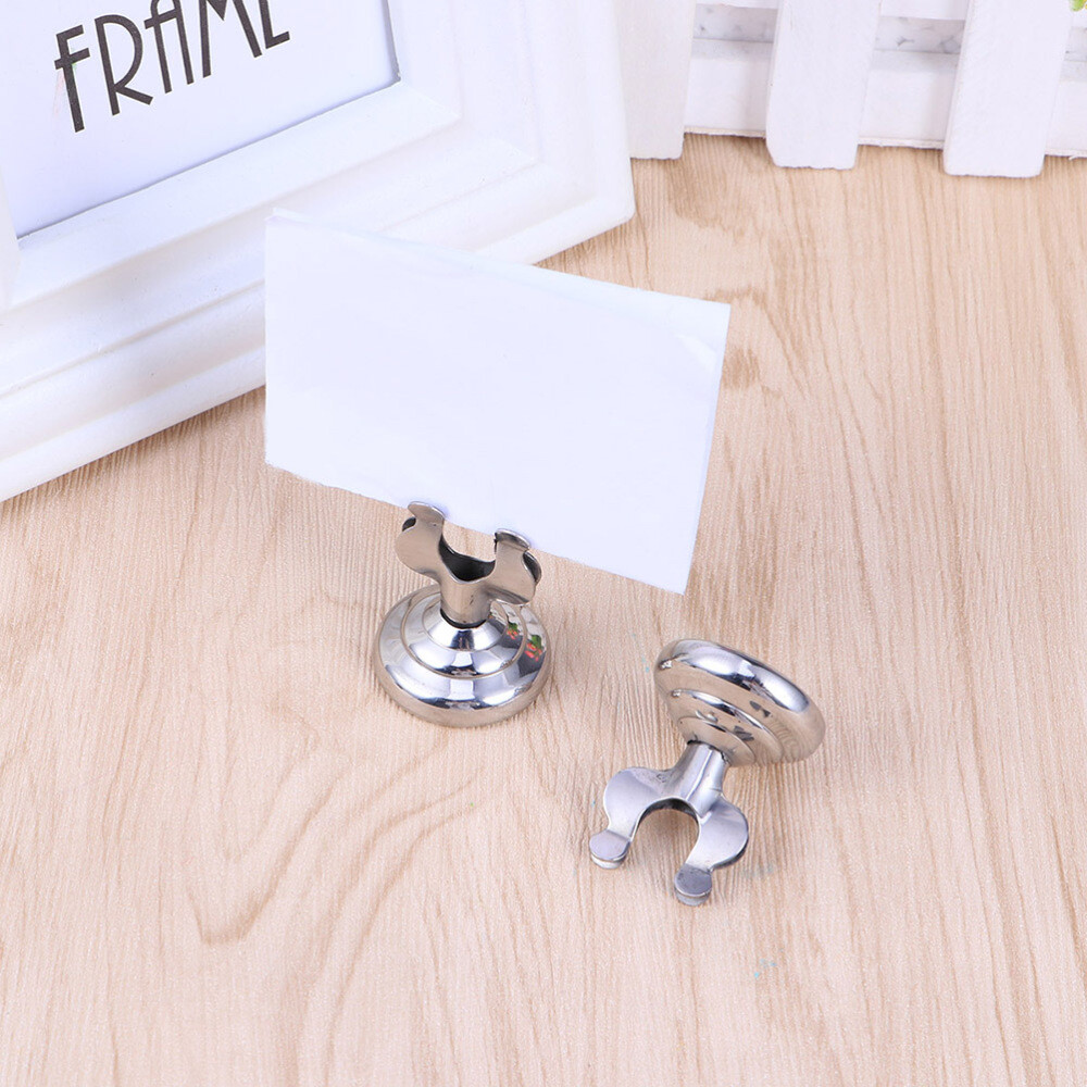 6 Pcs/Package Menu Holder Restaurant Meal Cutlery for Table Setting Tabletop