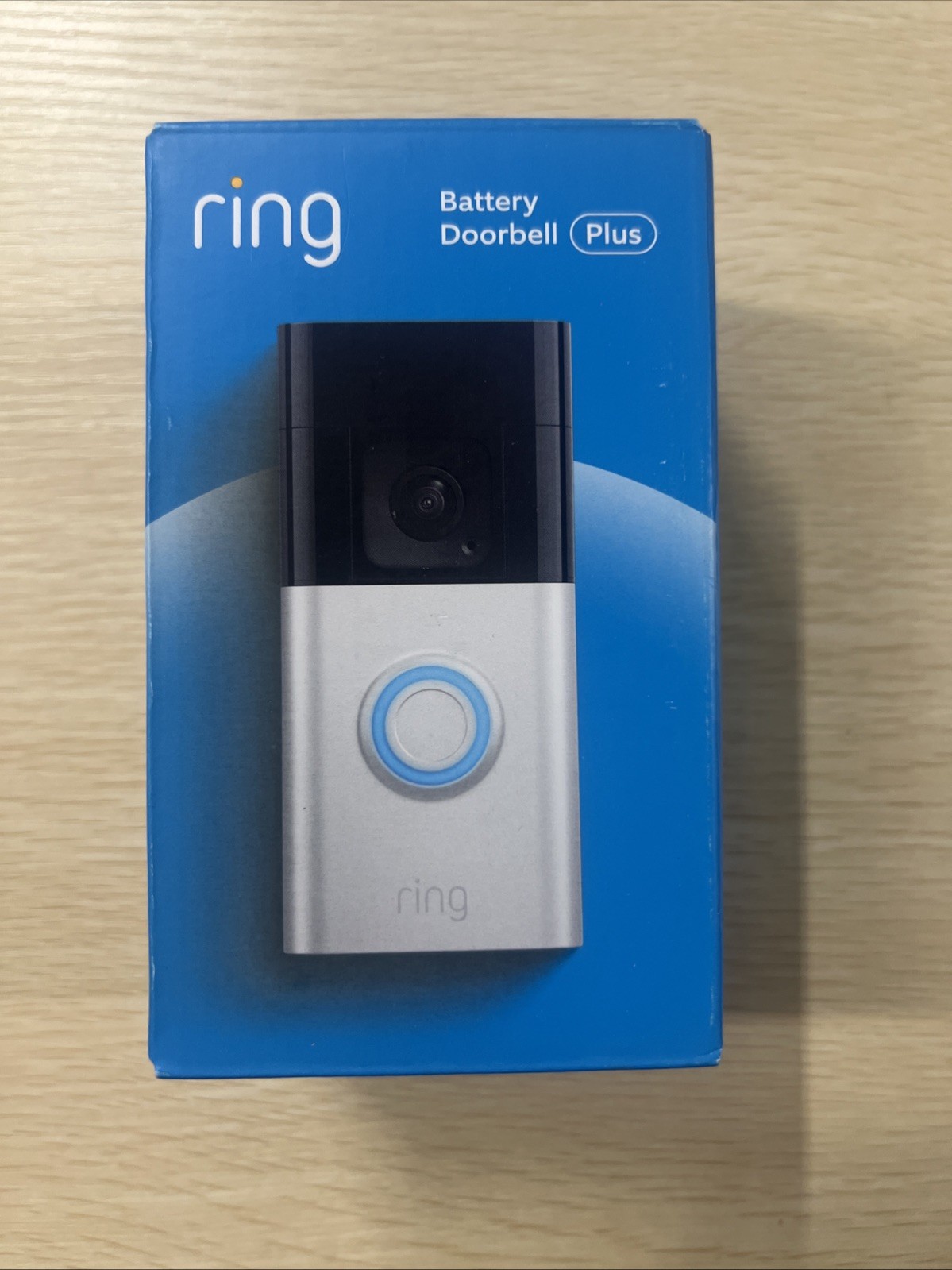 Ring Battery Doorbell Plus - Satin Nickel
