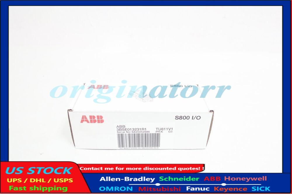 Abb 3BSE013231R1 TU811V1 Compact Module Termination Unit