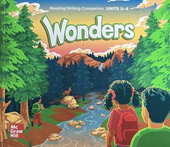 Wonders Grade 4 National Reading - Paperback, by Donald Bear - Very Good h