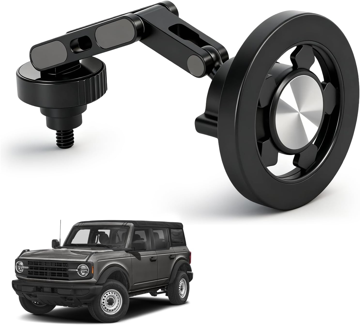 Magnetic Phone Mount for Ford Bronco 2021 2025 2 4 Door Dash Phone Holder