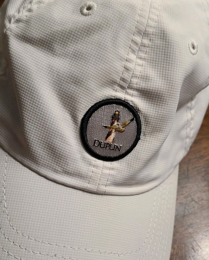 Imperial Golf Hat True Fit UPF 50+ Adjustable White 100% polyester "Dupun"