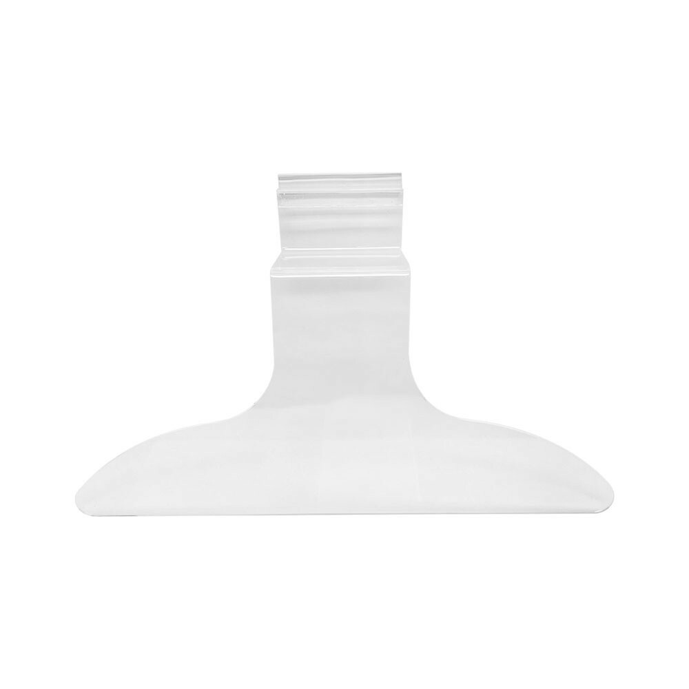 Acrylic Hanger For Slatwall 16" x 7" Fixture Display Retail Store
