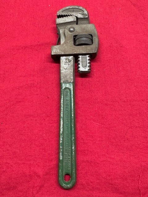 Penens Corp 4108 Pipe Wrench, 8"  Steel  Vintage!