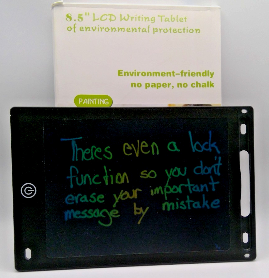 Reusable Digital Notepad – 8" LCD Writing Tablet – Portable Drawing Board – New
