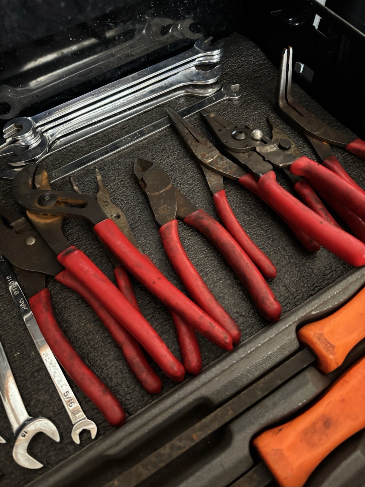 Snap-On 8 Piece Hand Tool Set