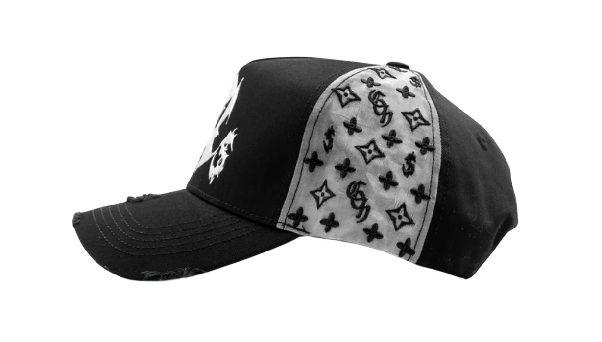 CASHED OUT HATS METALLIC NY BLACK/GREY SNAPBACK HAT FULL SET! CONY BLKGRY