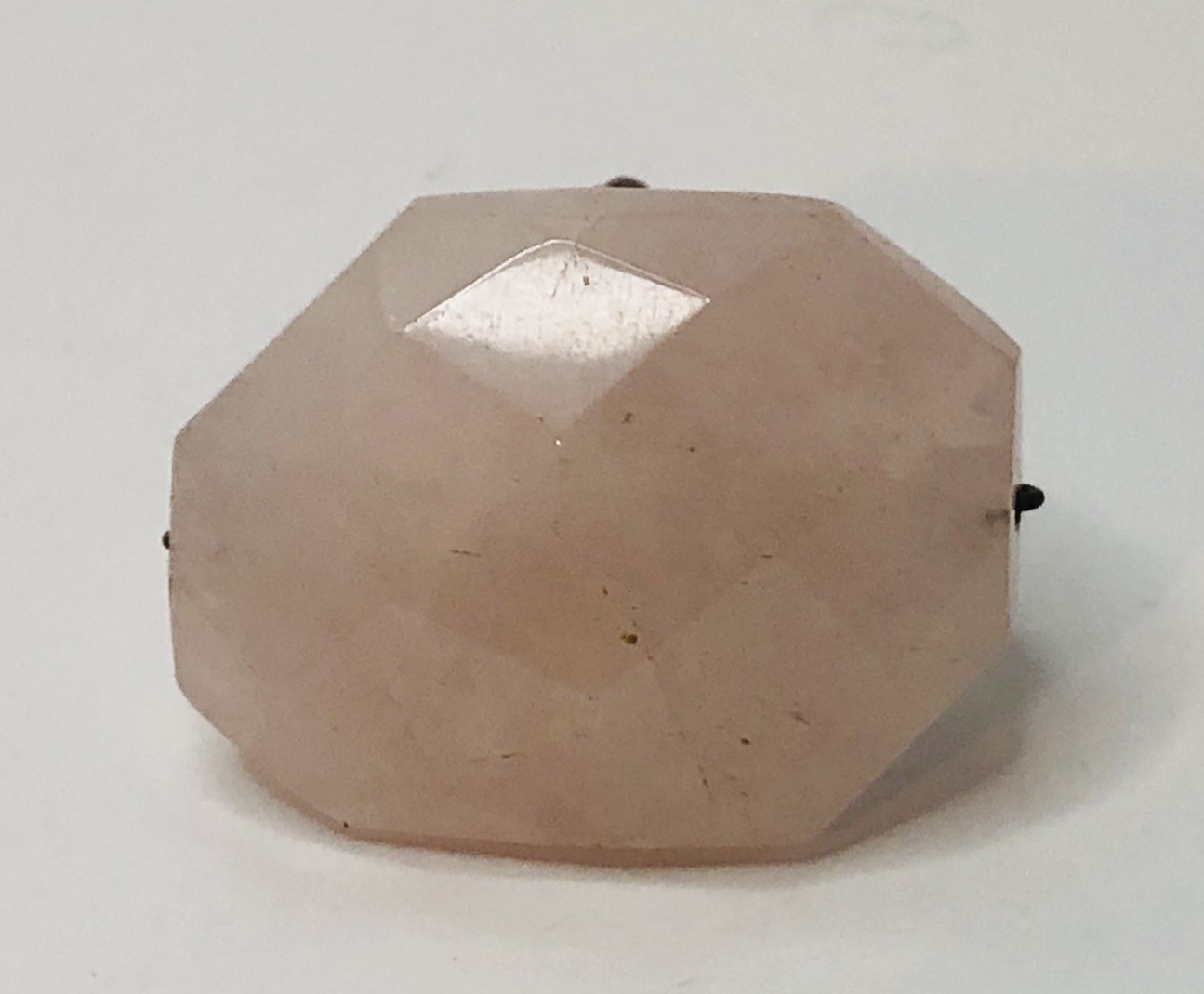 Large natural Quartz Artisan statement ring Size 7