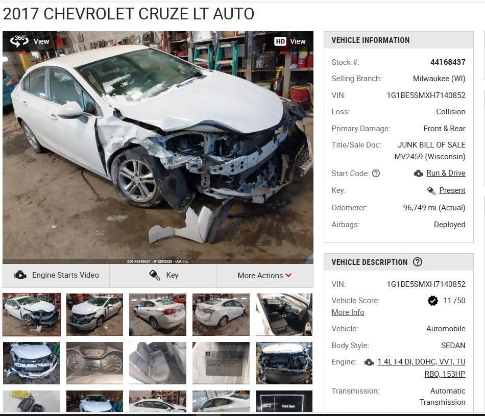 Temperature Control With Heated Seat KA1 Opt C67 Fits 16-18 CRUZE 4529909