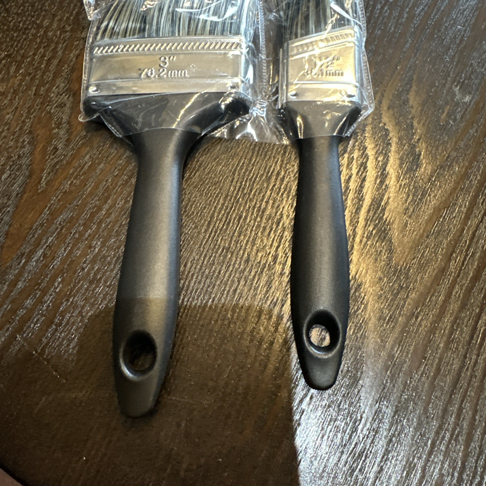 Paint Brushes Includes One 3” & One 1.5” Tool Bench Painting Supplies
