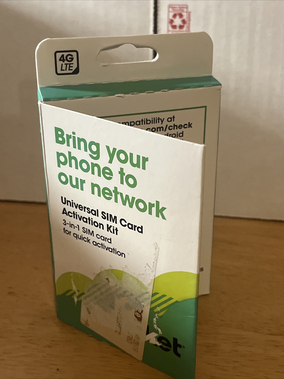 Wireless 3-in-1 SIM Kit - Bring Your Own Phone Cricket - 4G LTE