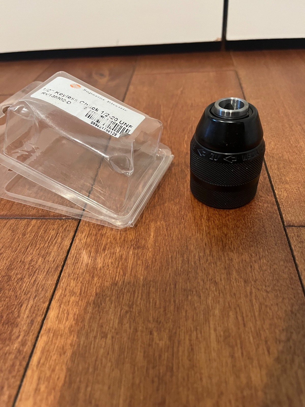 Weida 1/2" Keyless Drill Chuck with 1/2-20 threaded mount