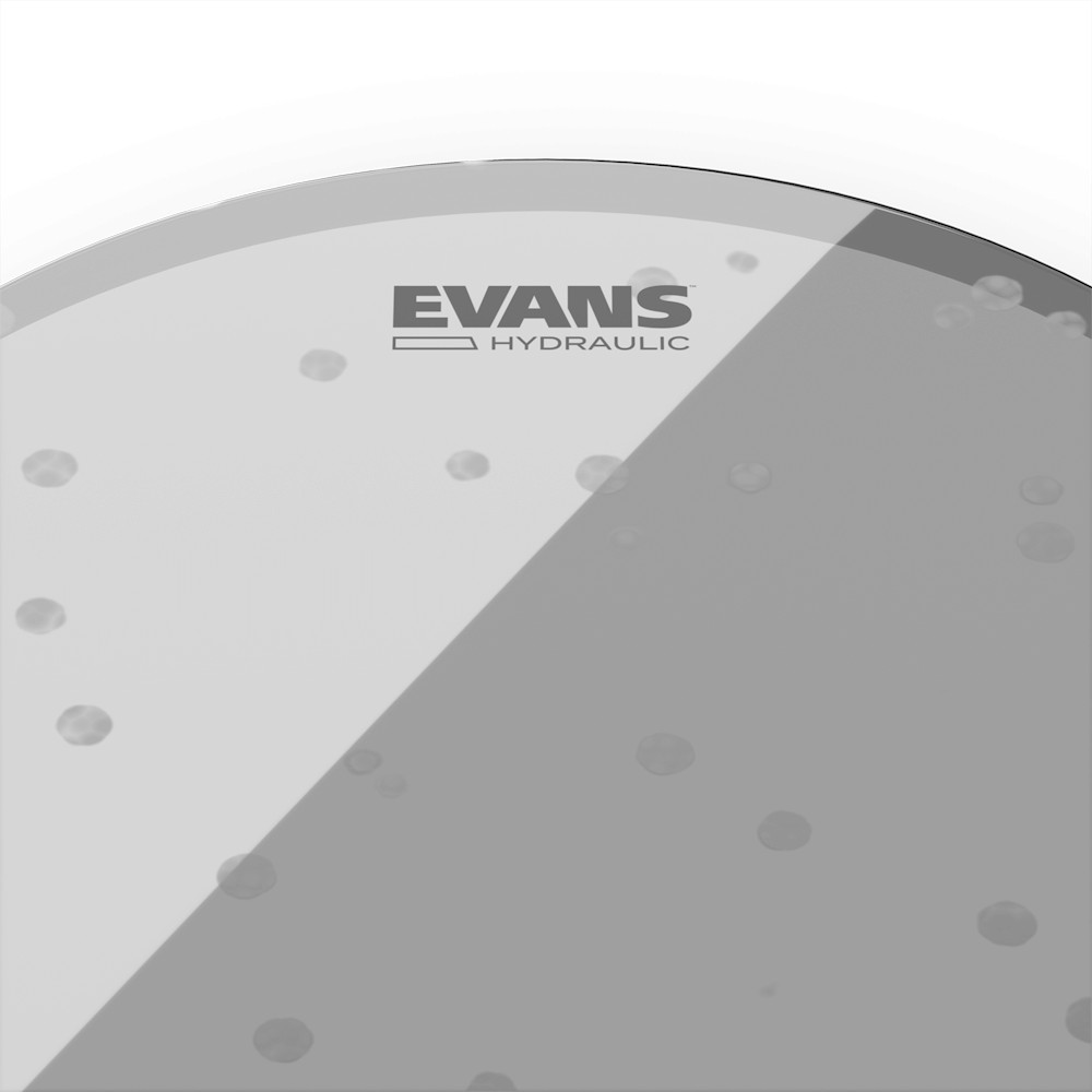 Evans Hydraulic Glass Drum Head - 10"