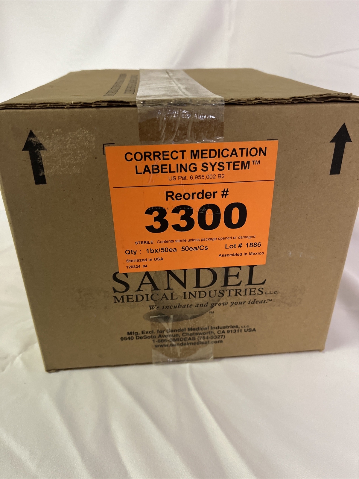 Sandel Medical Correct Medication Labeling System for Surgery Centers #3300