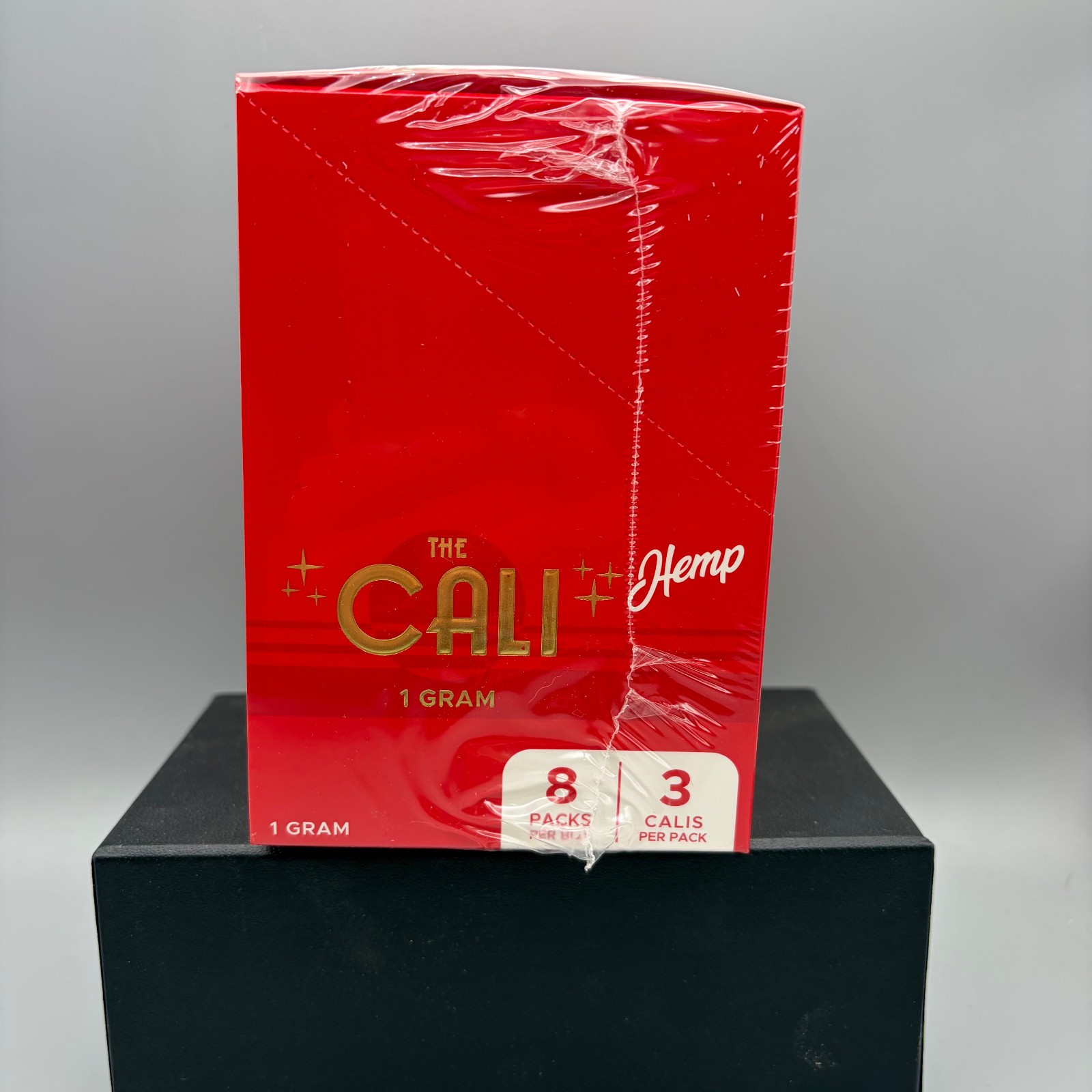Vibes Rolling Papers RED 1g CALI Cones 8ct Pks 3ct/Pack w/ Free Shipping