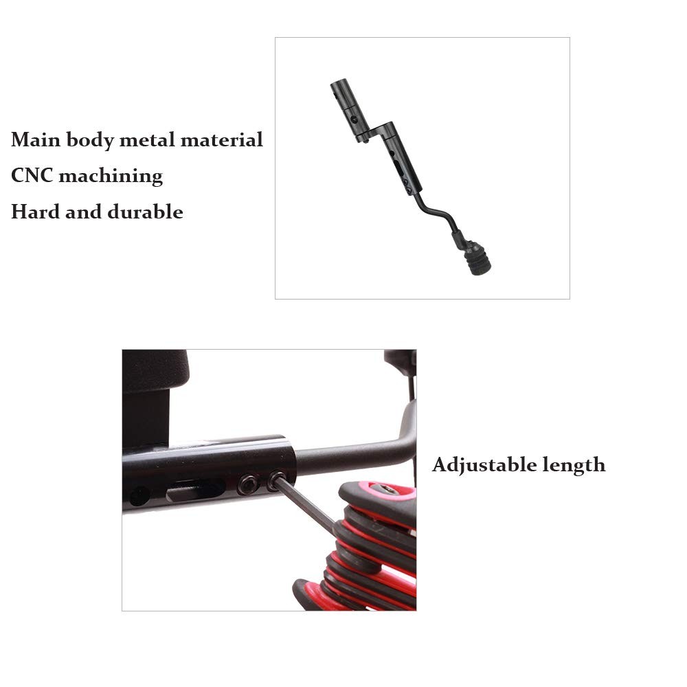 String Stop Bracket String Decelerator Compound Bow Vibration Balance Stabili...