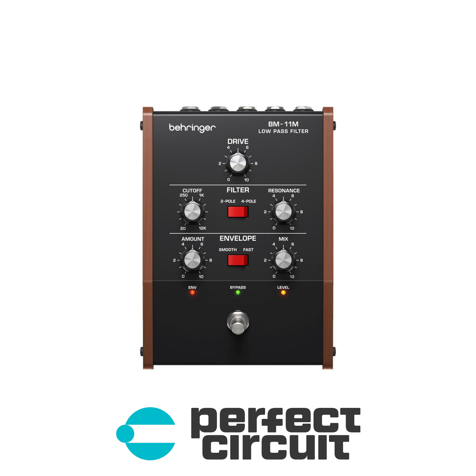 Behringer BM-11M Low Pass Filter Pedal EFFECTS - NEW - PERFECT CIRCUIT