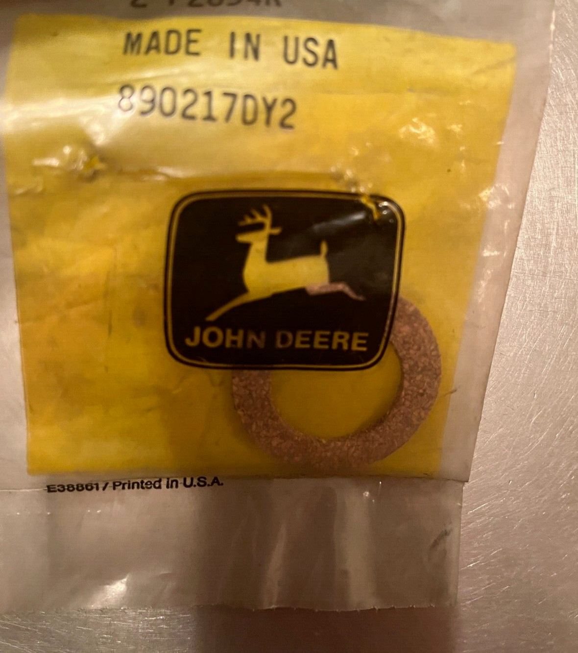 F2894R Genuine OEM John Deere GASKET