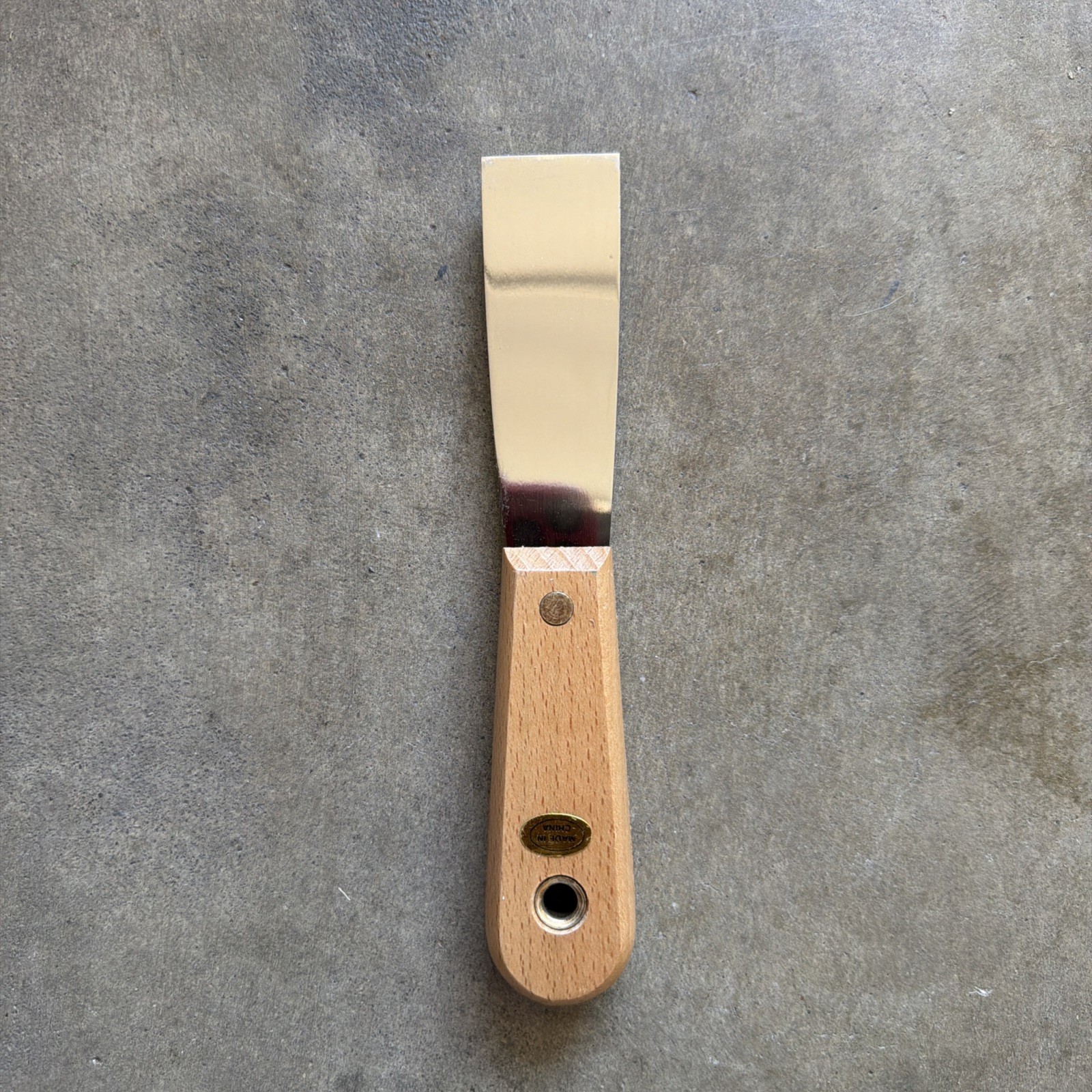Wood Handled Steel Blade Putty Knife