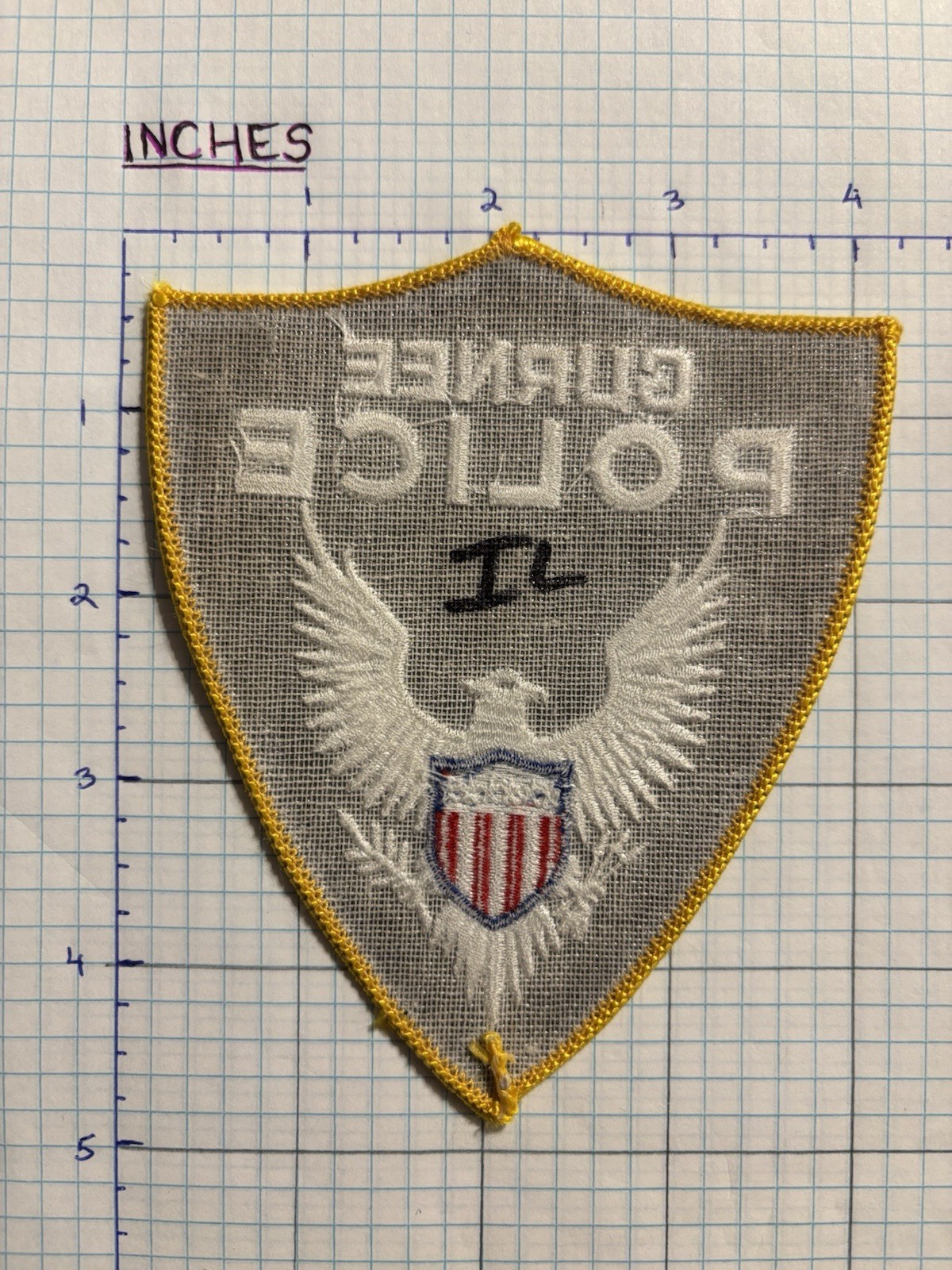 GURNEE, Illinois Police Department Patch