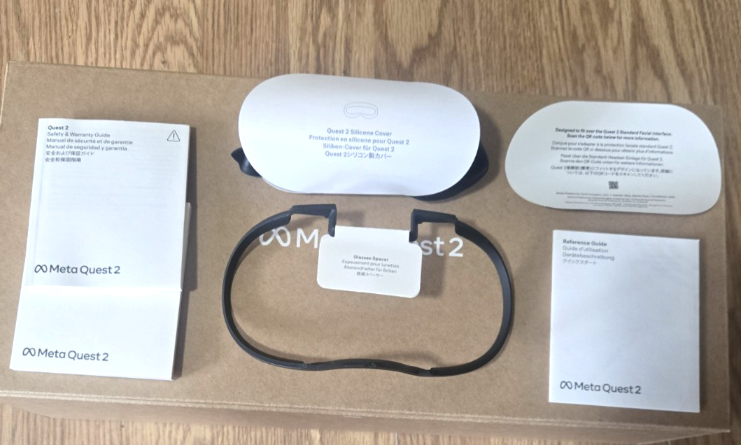 Original NEW Oculus Meta Quest 2 Glasses Spacer & Silicone Gasket Cover +