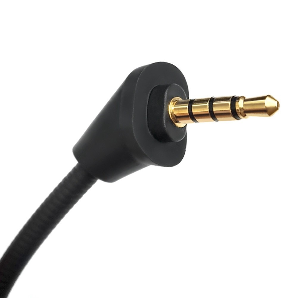 Compact Wireless Microphone with Light for Cloud for Alpha Headset Black ABS