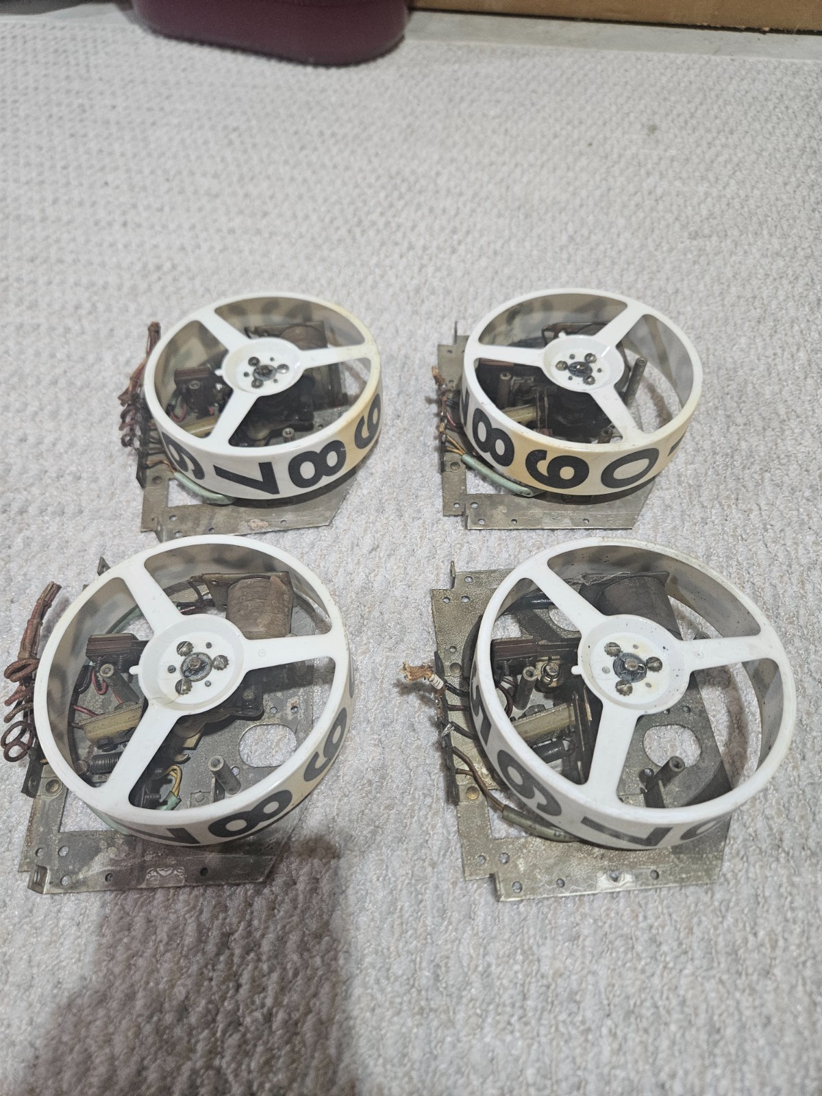 Old Vintage Bowler Score Reels
