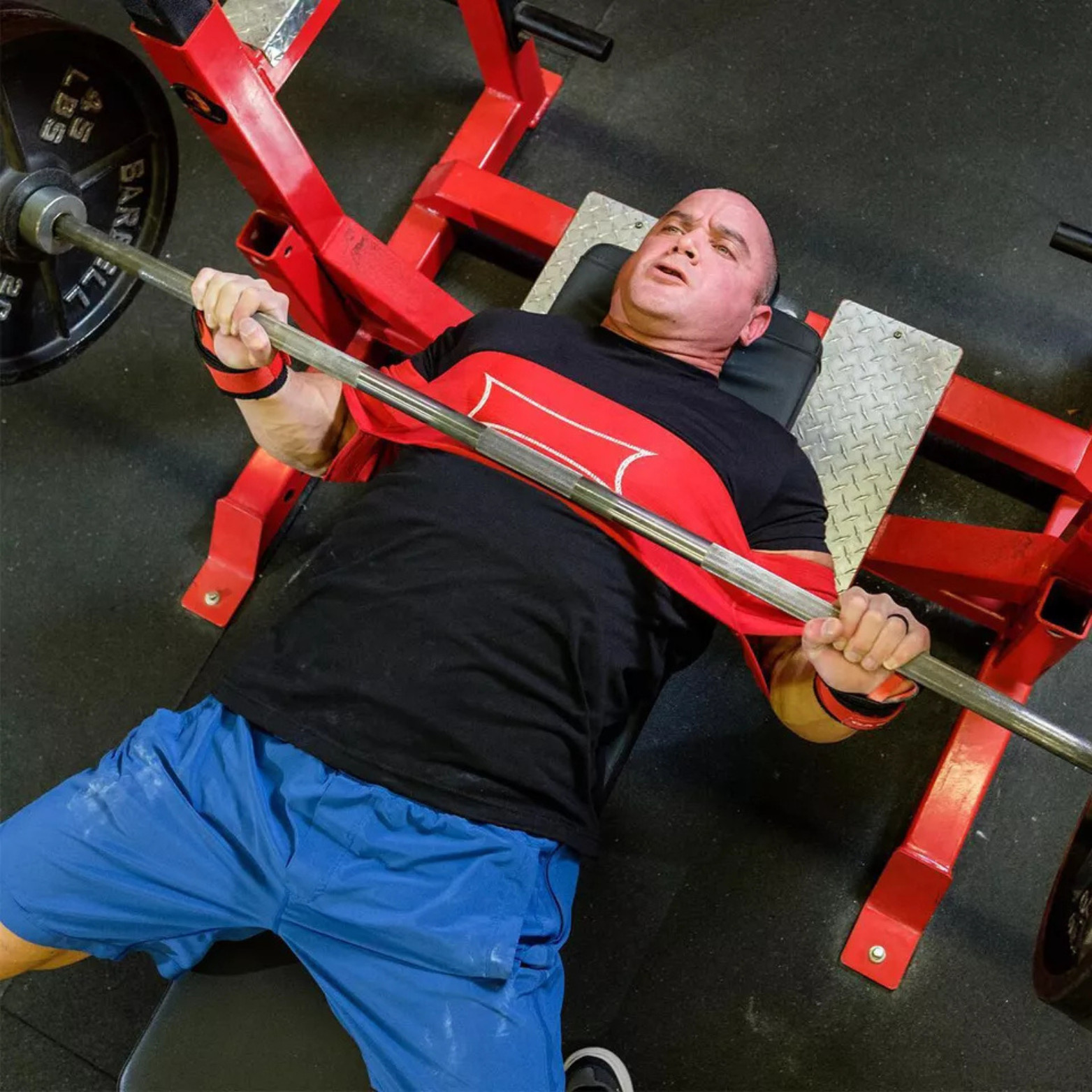 Sling Shot Original Power Lifting Band by Mark Bell - Red