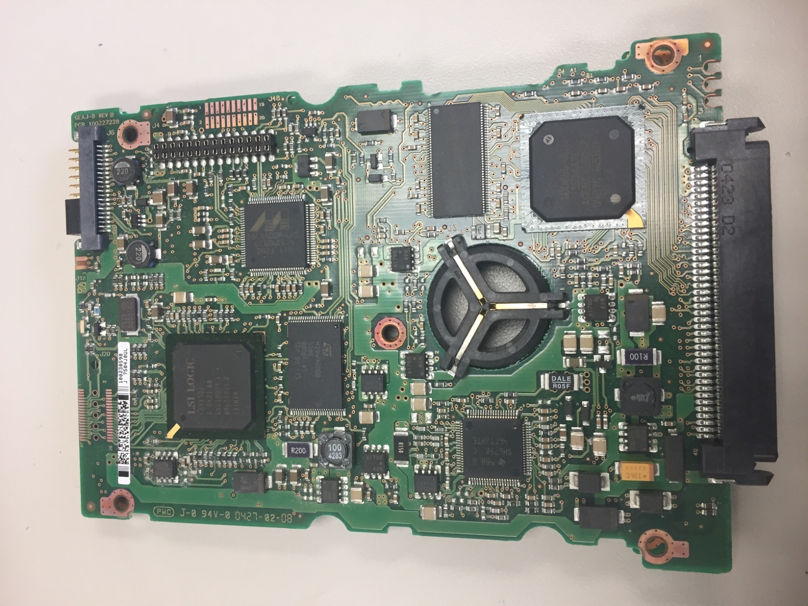 PCB Seagate Board GEAJ-8 REV B 100227228