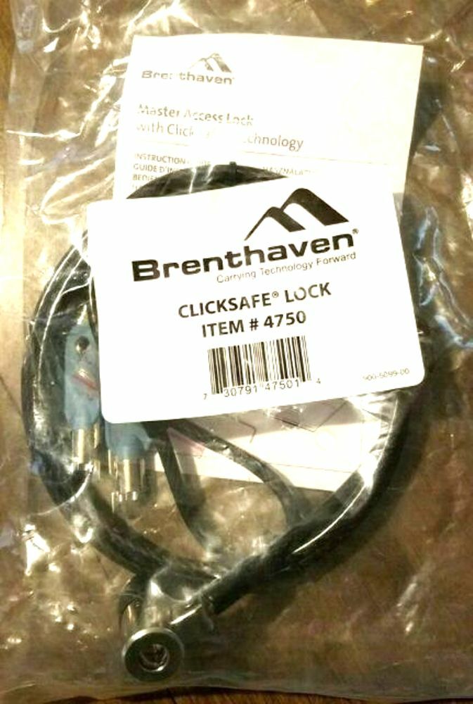 BRENTHAVEN'S UNIVERSAL EX-THIN ONE KEY CABLE LOCK MODEL #/4750