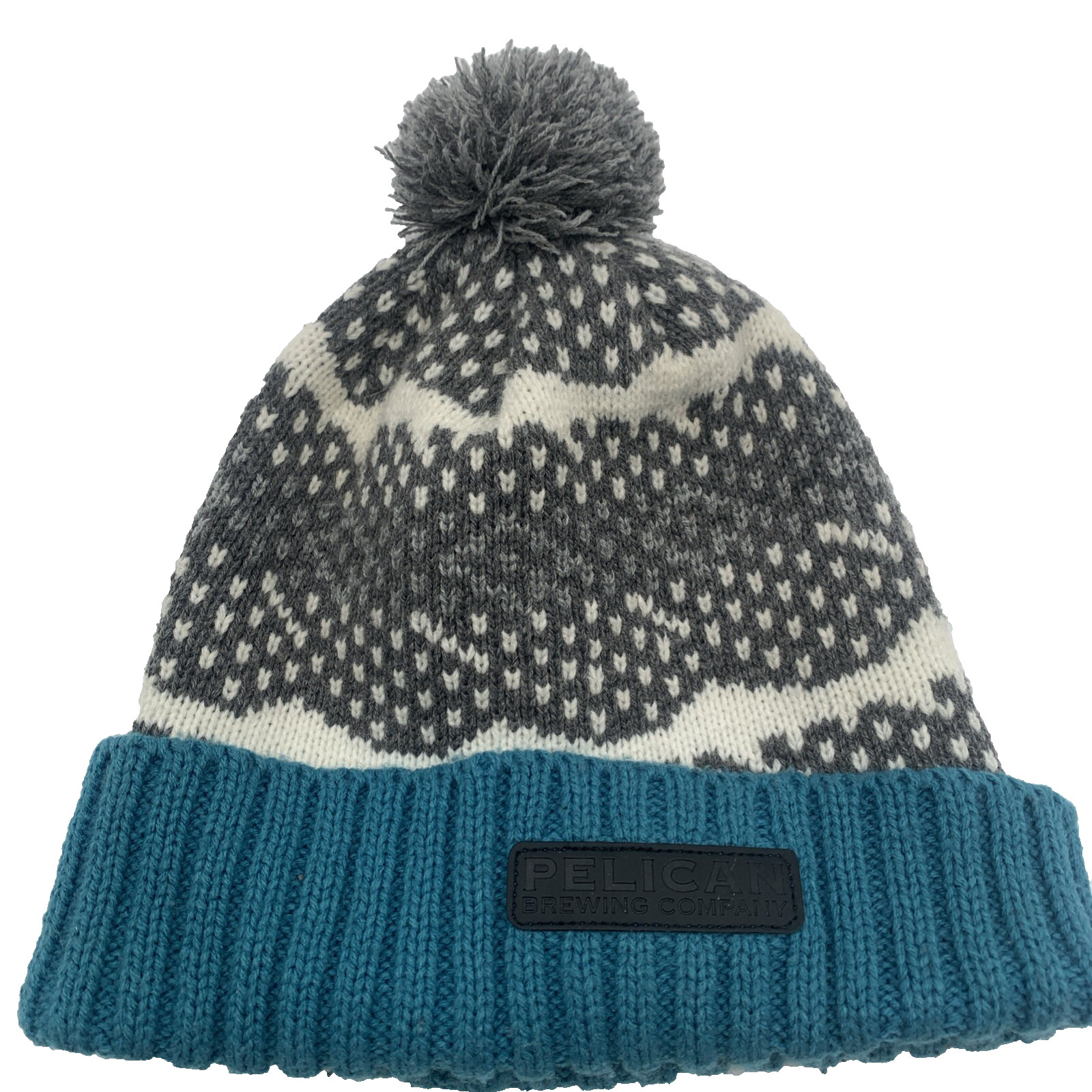 Pelican Brewing Beanie Adult Pacific City Oregon Snowboard Ski Hiking