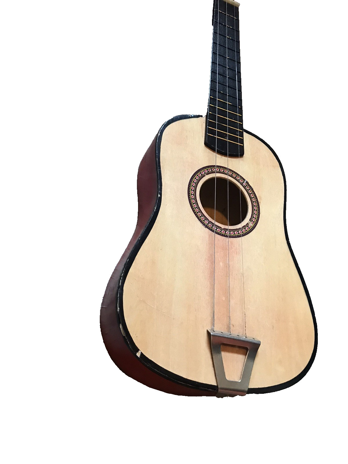Vintage 1pc 23 Inch Acoustic Guitar Wooden Beginner Guitar Music Instruments