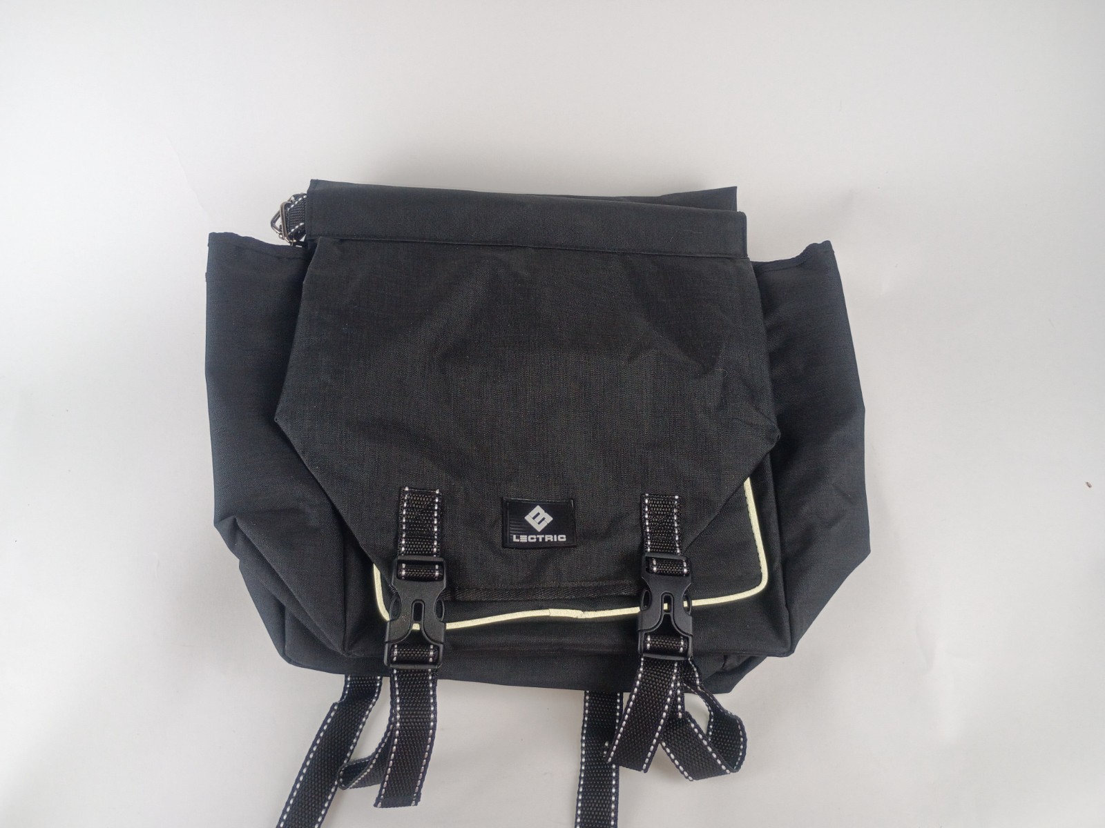 Lectric XP, Water Resistant Pannier Bike Bag for Bicycle E-Bike Black Saddle Bag